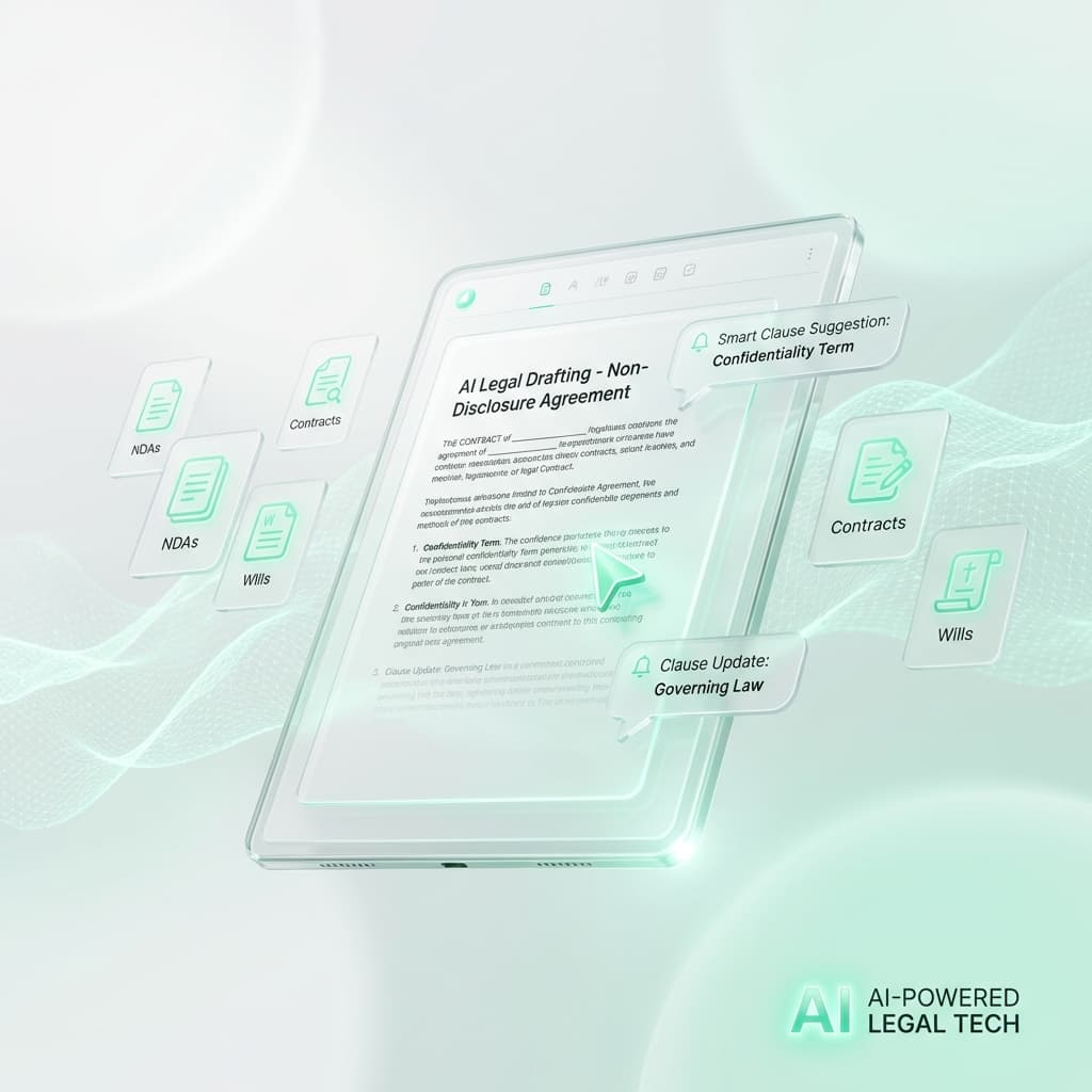AI Intelligent Document Drafting Interface